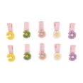 thumbnail image 1 of 10 Piezas de Clips para el Cabello de Flores Bonitas y de Moda para Niñas en Rosa, Amarillo, Verde, Púrpura y Blanco, 1 of 3