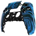 thumbnail image 5 of eXtremeRate Blue Swirl Touchpad Front Housing Shell Compatible with ps5 Controller, DIY Replacement Shell Custom Touch Pad Cover Faceplate Compatible with ps5 Controller, 5 of 5