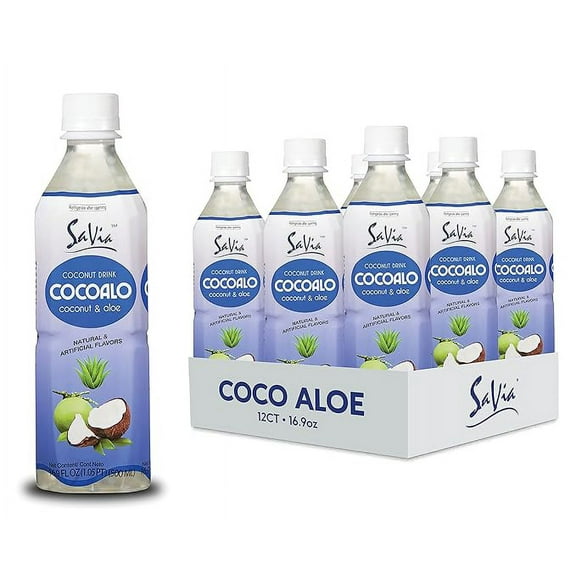 Savia Coconut Aloe Vera Drink 12/16.9oz