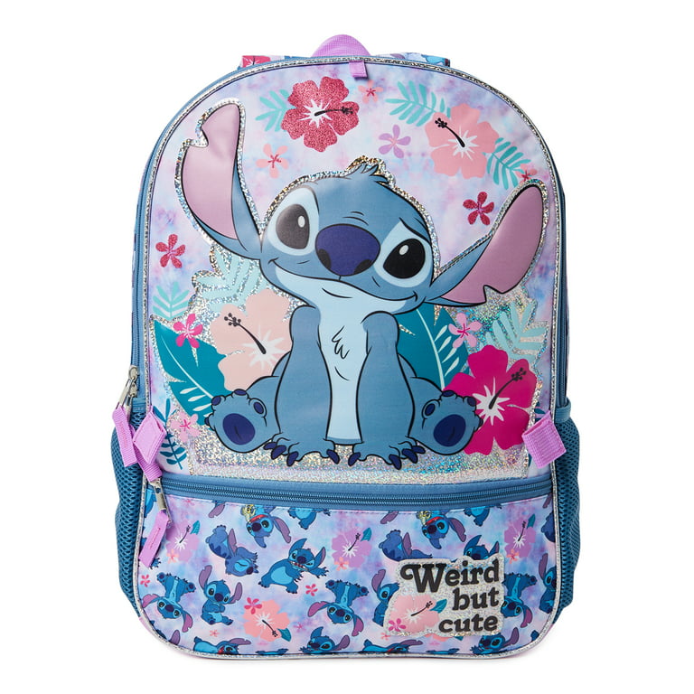  Disney Lilo and Stitch Backpack and Lunch Box Bundle