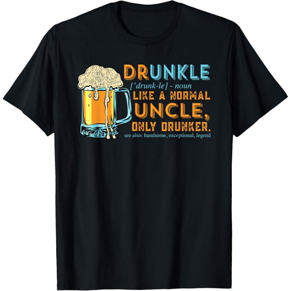 t-shirt Druncle Like A Uncle but Only Drunker Christmas Gift Idea T-Shirt.