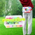 thumbnail image 1 of Juego de pelotas de swing swing Juego de patio trasero juguete Summer Shaking Table Tennis para niños adultos interiores al aire libre para césped, 1 of 8