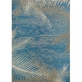 thumbnail image 1 of Couristan 24293108023710U 2 ft. 3 in. x 7 ft. 10 in. Monaco Tropical Palms Rug, Ocean, 1 of 10