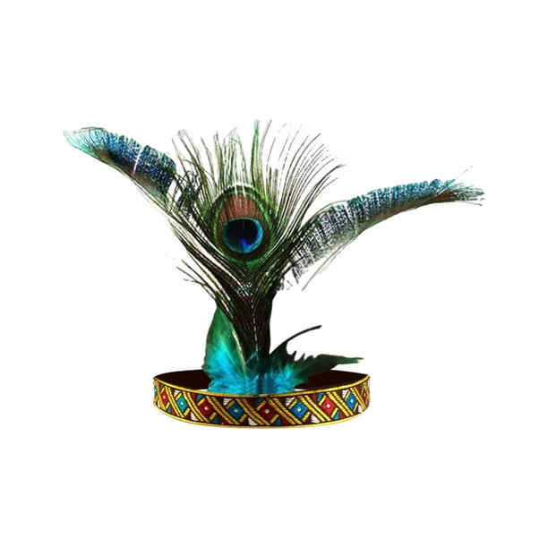 Diadema india con plumas, banda para el pelo bohemia, tocado americano universales 55cm