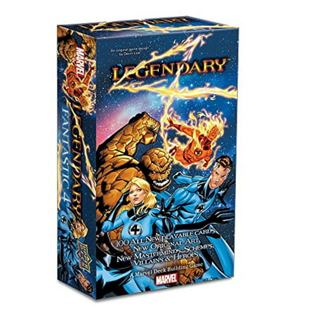 Legendary Marvel Fantastic Four 100 Card Expansion The Upper Deck Company (Legendary Marvel Best Expansion)