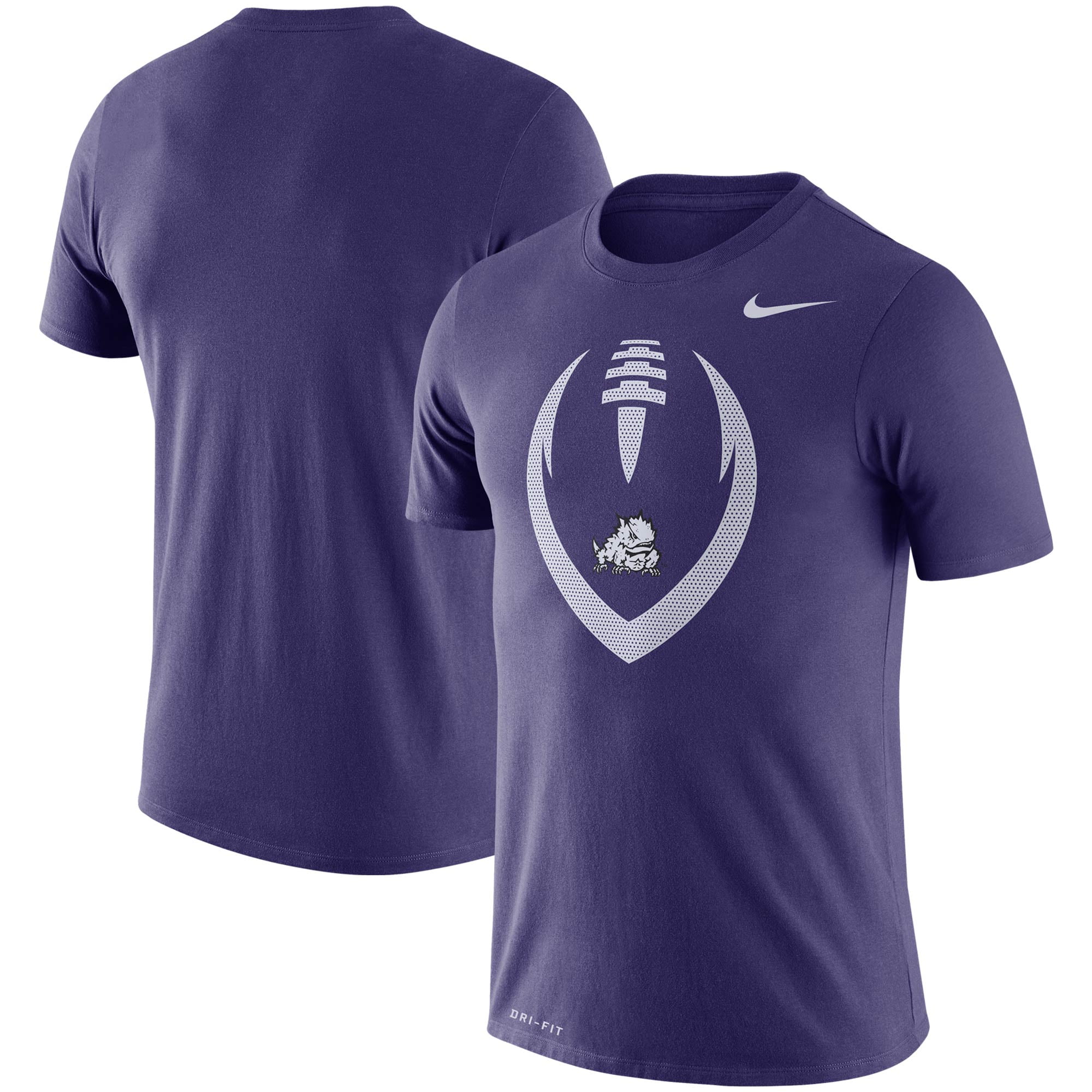 purple football shirt