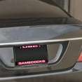 thumbnail image 2 of South-Carolina-SC-Gamecock's Black Metal Laser Cut License Plate Frame, 2 of 8