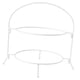 thumbnail image 4 of Soporte para pasteles, estante para mesa de postre, soporte de pastelería de Metal para decoración de bodas Blanco, 4 of 9