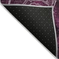 thumbnail image 5 of Addison Rugs Chantille Indoor/Outdoor Transitional Floral Eggplant Machine Washable Runner Rug, 2'3" x 7'6", 5 of 8