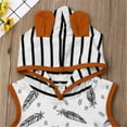 thumbnail image 5 of Kiapeise Baby Summer Sleeveless Hooded Vest + Stripe Shorts, 5 of 6