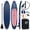 blue, variant on ZPTGL 10' Inflatable SUP Board Portable Adjustable Stand Up Paddle Board with 5 D Rings Blue/Red