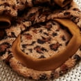 thumbnail image 4 of Yidarton Leopard print dog clothes comfortable padded thick pet clothes puppy Teddy pet round neck fleece coat Brown, 4 of 7