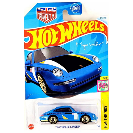 Hot Wheels '96 Porsche Carrera 174/250 HW The '90S 1/10