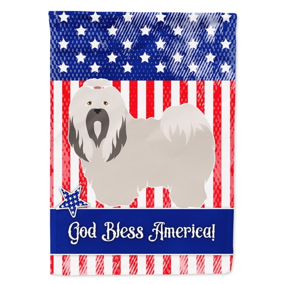 Lhasa Apso American Garden Flag