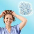 thumbnail image 3 of Unique Bargains 1 Pc Scrunchie Fashion Lace Hair Elastics Blue, 3 of 5