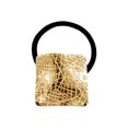 thumbnail image 1 of Gomas para el pelo metálicas doradas/plateadas - Goma elástica para coleta, antideslizante y de sujeción fuerte, accesorios de moda para el pelo para mujer, 1 of 3