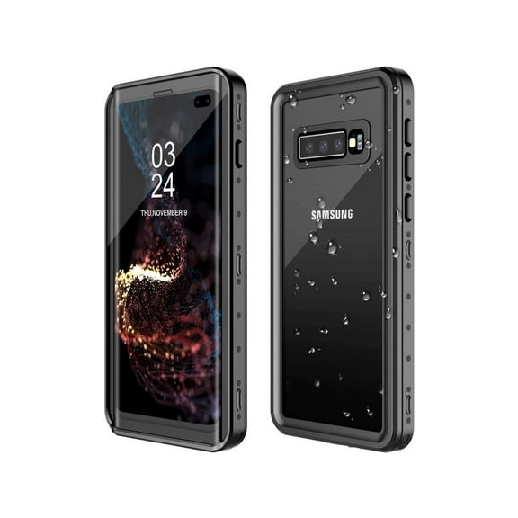 Samsung Galaxy S10 Plus Waterproof Case, Built in Screen Protector Protective Shockproof IP68 Underwater Waterproof Cover for Samsung S10 Plus 6.4 inch