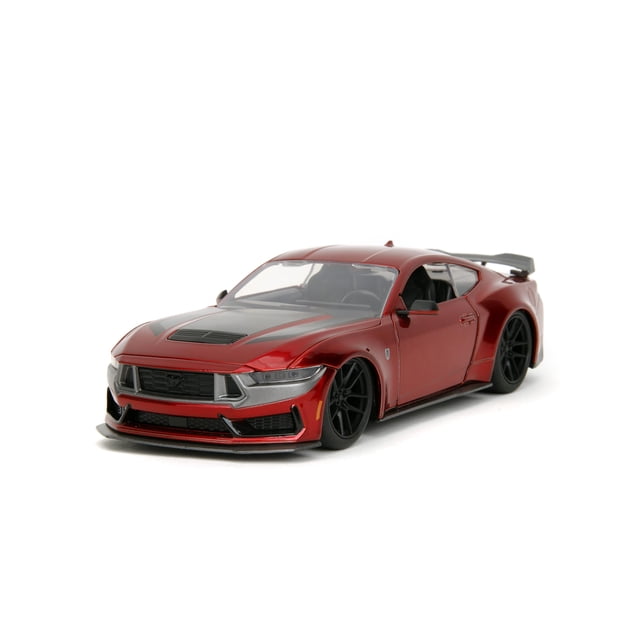 Coche fundido a presión Jada Toys Big Time Muscle 1:24 2024 Ford Mustang GT