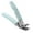 Blue, variant on EYE Nail Clipper Ergonomic Angled Head Senior Pro Nail Clipper Pro Toenail Large Angled Head Toenail With Wide Opening For Seniors Thick Toenails