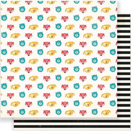 Cool Kid Double-Sided Cardstock 12"X12"-Buddy