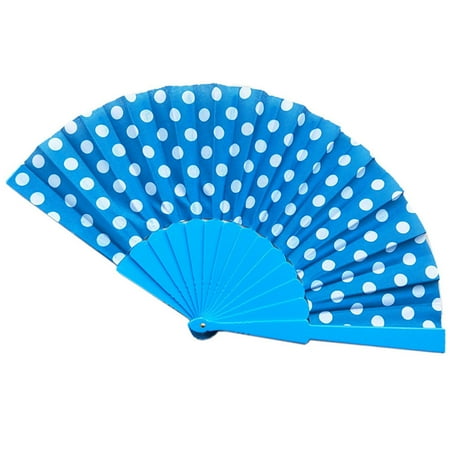

Frehsky household essentials 8 Colors Chinese Folding Paper Fan Retro Hand Loot Fans Wedding Party Favors