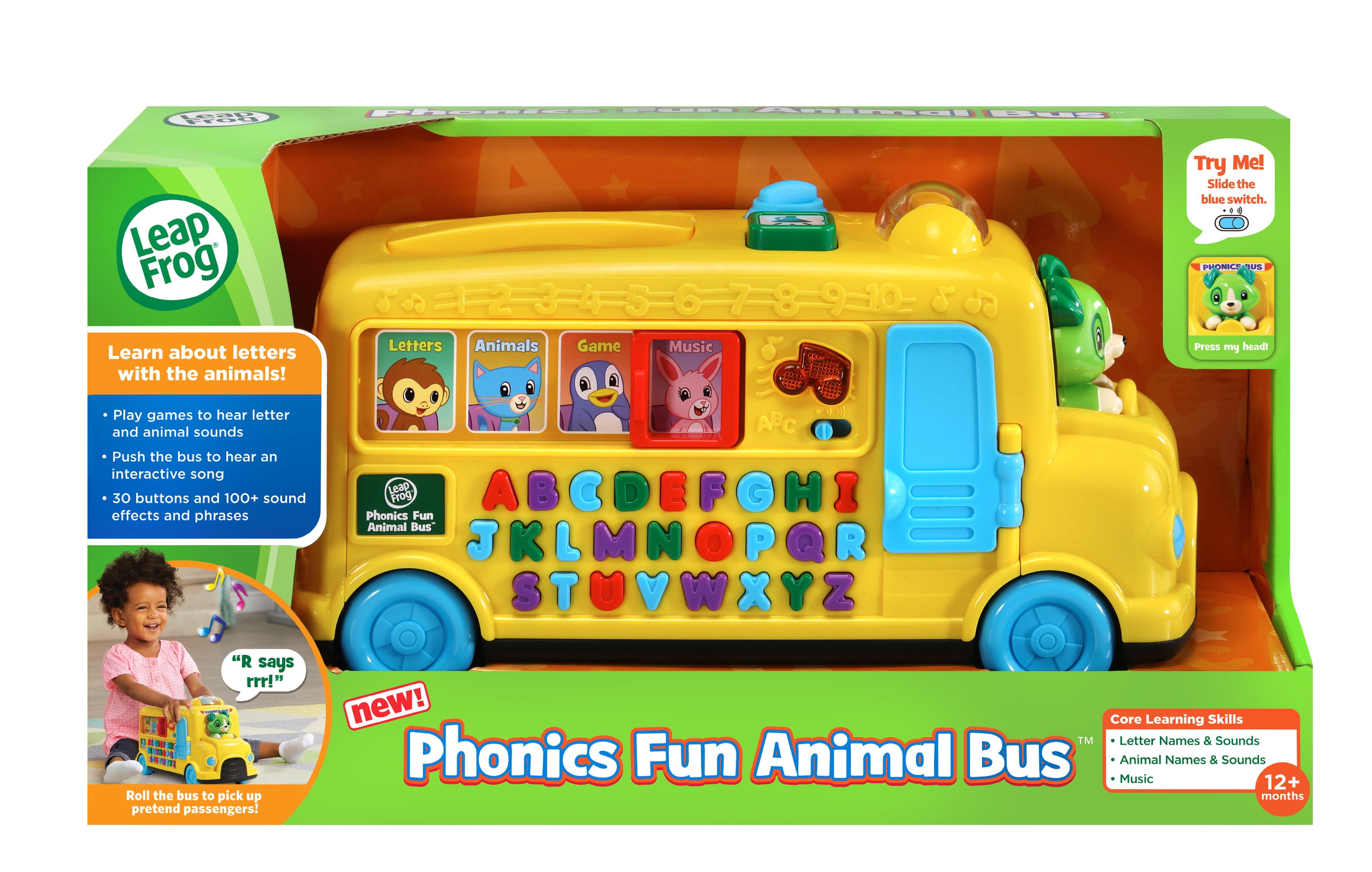 leapfrog alphabet phonics bus