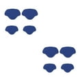 thumbnail image 1 of kurtrusly Semelles Ajustables pour Talons Hauts, Réparation de Talons Personnalisable, Bleu 2Set, 1 of 6