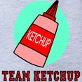 thumbnail image 2 of CafePress - Team Ketchup - Cute Infant Baby Football Bodysuit, 2 of 3