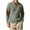CC2 Army Green, variant on Men's Waffle Knit Sweatshirts with Pocket Casual Henley Sweater Vintage Pullover Spring Fall Fake 2 Piece Tops