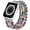 Multicolour, variant on V-MORO Beaded Bracelet Compatible for Apple Watch Band 42mm 44mm 45mm Women,Fashion Handmade Elastic Stretch Strap for iWatch Series SE 8 7 6 5 4 3 2 1