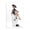 Fashion Glamour Chic, variant on Stupell Industries Contemporary Trendy Girl & Coffee Canvas Art, 16 x 20, by Ziwei Li