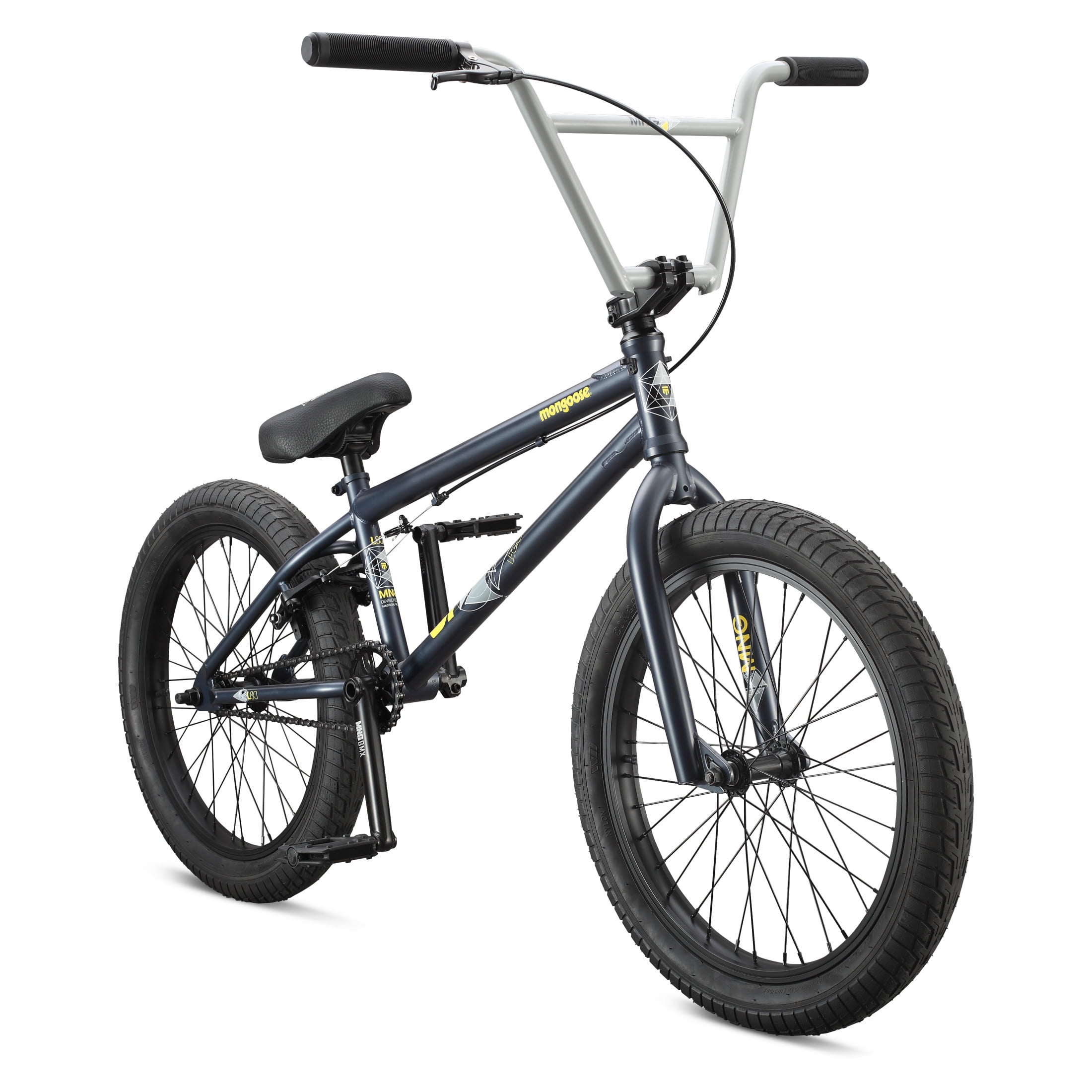 自転車本体 BMX mongoose GRID180 (20\") Mongoose Grid 180 BMX Freestyle Bike - 20'' Single Speed