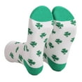 thumbnail image 6 of ktowifly St Patricks Day Cotton Quarter Socks for Men Cute Printed Casual Comfortable Soft Comfy Sock, 6 of 6