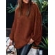 thumbnail image 4 of Suéter PRETTYGARDEN Otoño 2025 Cuello Alto Tejido Grueso M, 4 of 8