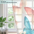 thumbnail image 4 of Yayeee Window Curtains Set of 2 for Living Room Light Filtering 63"x42", Watercolor Butterflies, 4 of 7