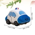 thumbnail image 2 of Plush City Fleet Vehicle Set – Soft Stuffed Police Car, Taxi & Ambulance Toys for Imaginative Play & Automotive Theme Room Decor, 2 of 5