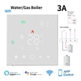 thumbnail image 1 of WiFi Thermostat 16A 5A Smart Touch Warm Floor Temperature Controller Electric Floor Heating Gas Boiler Tuya APP Remote Control ,Easy to Install, 1 of 7