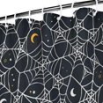 thumbnail image 3 of Spider Web Halloween Pattern Shower Curtain 72"x72" ,Bathroom Decorative Shower Curtains Set with 12 Hooks,Modern Waterproof Washable Shower Curtain, 3 of 6
