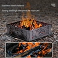 thumbnail image 2 of Gas Stove Wind Shield Outdoor Camping Picnic Cooking Burner Windproof Screen Stainless Steel Wind Screen, 2 of 8