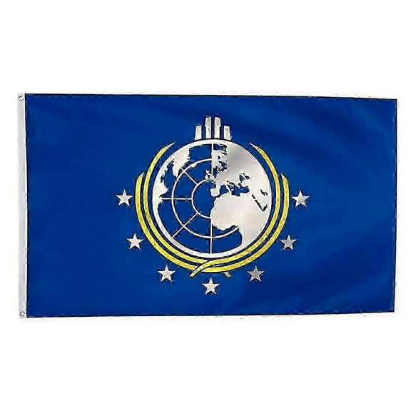 Super Earth flag with brass grommets 3x5ft