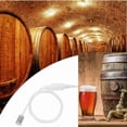 thumbnail image 4 of 6.6 Ft Brew Syphon Tube Home Brew Beer Siphon Filter Soft Tube Pipe Wine Making Tool Hand Pump Wine Hose Wine Beer Making Siphon Filter, 4 of 8