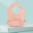 thumbnail image 5 of Benoxine Silicone Baby Bibs, Adjustable, Reusable, Durable, Waterproof, BPA-Free,Portable, 3-Pack, 5 of 9