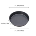 thumbnail image 2 of jovati Round Shallow Pizza Pan Household Pizza Bakeware Western Food Maker, 2 of 9