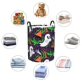 thumbnail image 4 of ZICANCN Laundry Basket Organizer, Forest Ghost Hand Collapsible Hamper for Bathroom Bedroom Laundry Room, Small Size, 4 of 7