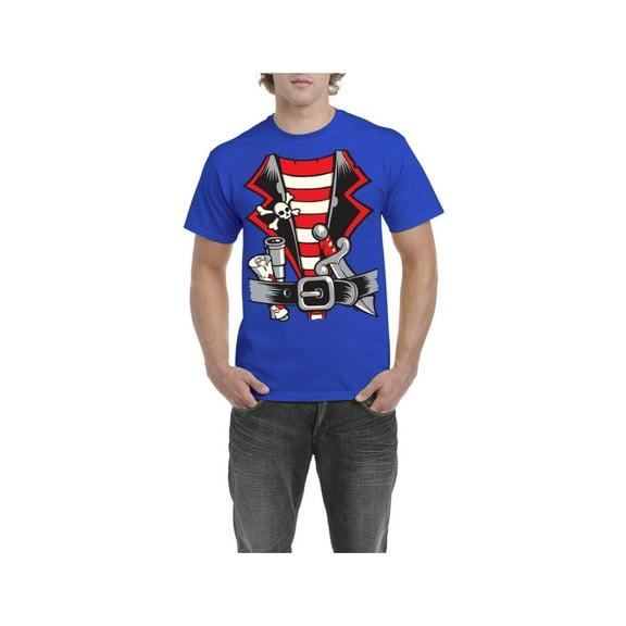 IWPF - Men's T-Shirt Short Sleeve - Pirate Costume