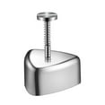 thumbnail image 1 of Stainless Steel Triangular Rice Ball Mold Create Adorable Sushi Shapes Easy to Clean Diy Tool for Home Kids Lunch Bento, 1 of 5