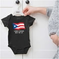 thumbnail image 5 of Puerto Rican Pride Love Every Bit Flag Romper Boys or Girls Infant Baby Brisco Brands NB, 5 of 6