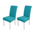 thumbnail image 1 of Amdohai 2pcs Dining Chair Slipcover, High Stretch Removable Chair Cover Washable, 1 of 7