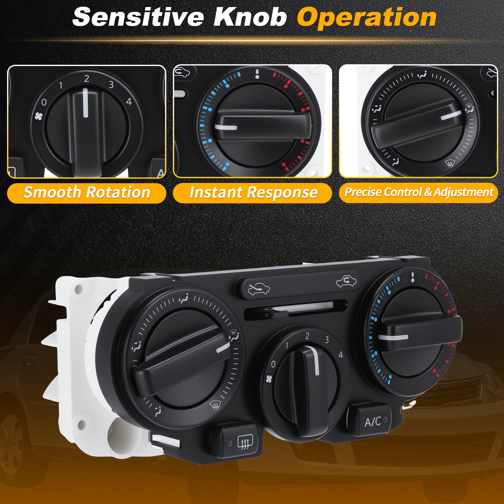Unique Bargains A/C Climate Control Module for Nissan Versa Tiida HVAC Panel