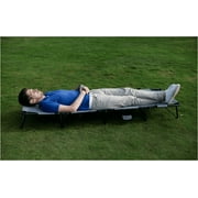 Ozark Trail Camping Folding with Easy Setup Cot, Gray, Adult,75.6in x 25 in x 8.46in, Polyester